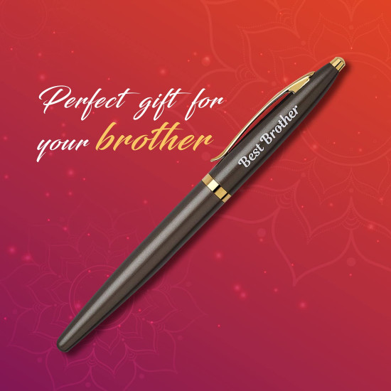 Cello Signature Premium Pen | Ideal Rakhi gift for brother | Cello Pens | Rakshabandhan gifts | Smooth Writing Roller Pen | Best Brother engraved pen | Rakhi Pen Gift set | Best Brother gift pack. Cello Signature Premium Pen | Ideal Rakhi gift for brother | Cello Pens | Rakshabandhan gifts | Smooth Writing Roller Pen | Best Brother engraved pen | Rakhi Pen Gift set | Best Brother gift pack.