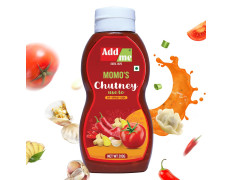 Add me home made Momo's Chutney 210Gm, Spicy Red schezwan Chilli Garlic Tomato Sauce chatni 210 G