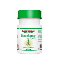 Baidyanath Kanchnar Guggulu 80 Tablets, Pack of 4