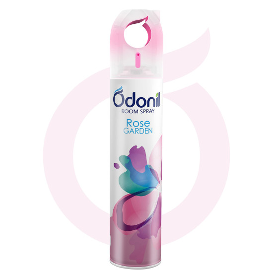 Odonil Room Air Freshner Spray, Rose Garden - 220 ml | Nature inspired fragrance for Home & Office | Long Lasting Fragrance