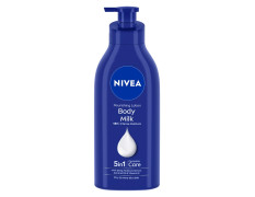 NIVEA Nourishing Body Milk 600ml Body Lotion | 48 H Moisturization | With 2X Almond Oil | Smooth and Healthy Looking Skin |For Very Dry Skin