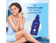 NIVEA Nourishing Body Milk 600ml Body Lotion | 48 H Moisturization | With 2X Almond Oil | Smooth and Healthy Looking Skin |For Very Dry Skin