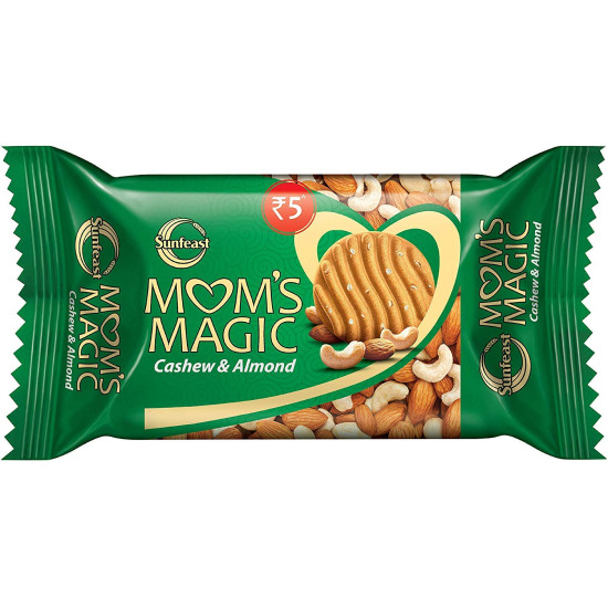 Sunfeast Moms Magic Cashew and Almond, 33 g [Pack of 12]