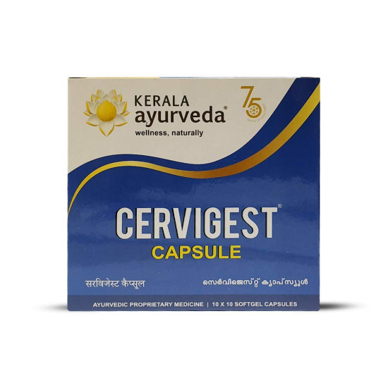 Kerala Ayurveda Cervigest Capsule- 100 Count