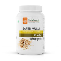 Krishna's Safed Musli (Chlorophytum borivilianum) Powder 100 g