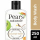 Pears Naturale Nourishing Coconut Water Body Wash 250 ml, 100% Natural Ingredients, Liquid Shower Gel with Honey for Glowing Skin - Paraben Free