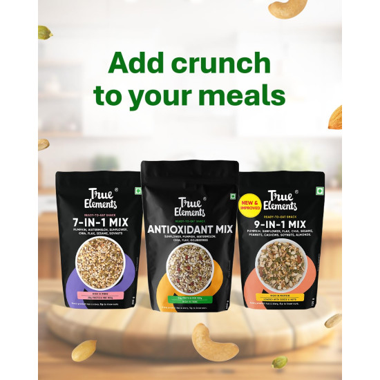 True Elements Antioxidant Mix 500g | Power Blend of Nuts & Seeds | High Antioxidants, Protein & Fibre | Clean & Healthy Snack