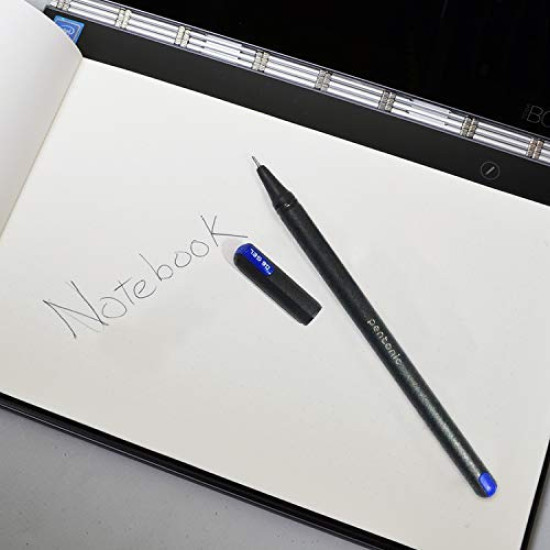 Pentonic 0.6 mm Gel Pen Blister Pack | Blue Ink | Set of 10