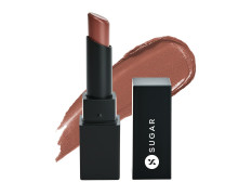 SUGAR Cosmetics Nothing Else Matter Longwear Lipstick for Women | Lasts Up To 8+ Hours| Enriched with Vitamin E | 100% Vegan | 3.2gm - 15 Beige Turner