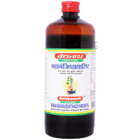 Baidyanath Mahamanjishthadyarishta 450ml | Ayurvedic Blood Purifier & Skin Detox Tonic | Treats Acne, Joint Pain, Paralysis