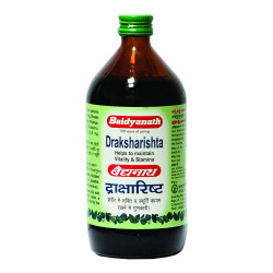 Baidyanath Draksharishta 450 Ml. syrup, Pack of 1, Multicolour