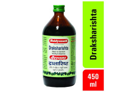 Baidyanath Draksharishta 450 Ml. syrup, Pack of 1, Multicolour
