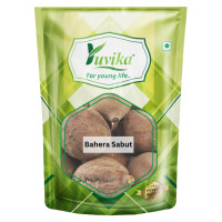 YUVIKA Bahera - Baheda Sabut - Bibhitaki - Terminalia Bellirica - Bahera Whole (100 Grams)