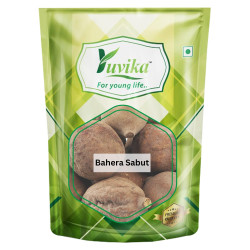 YUVIKA Bahera - Baheda Sabut - Bibhitaki - Terminalia Bellirica - Bahera Whole (100 Grams)