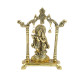 Collectible India Metal Gold Plated Radha Krishna Idol Sculpture Statue Figurine Decorative Showpiece for Janmashtami Home Decoration Temple and Gift (Size 7 x 5 Inches) (1 Pieces) Collectible India Metal Gold Plated Radha Krishna Idol Sculpture Statue Figurine Decorative Showpiece for Janmashtami Home Decoration Temple and Gift (Size 7 x 5 Inches) (1 Pieces)