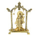Collectible India Metal Gold Plated Radha Krishna Idol Sculpture Statue Figurine Decorative Showpiece for Janmashtami Home Decoration Temple and Gift (Size 7 x 5 Inches) (1 Pieces) Collectible India Metal Gold Plated Radha Krishna Idol Sculpture Statue Figurine Decorative Showpiece for Janmashtami Home Decoration Temple and Gift (Size 7 x 5 Inches) (1 Pieces)
