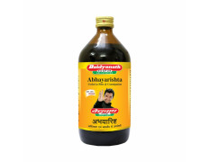 Baidyanath Asli Ayurved Abhyarishta Syrup - 450 Ml|Useful In Piles & Constipation Relief Tonic, Pack Of 1