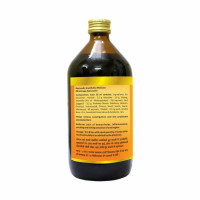 Baidyanath Asli Ayurved Abhyarishta Syrup - 450 Ml|Useful In Piles & Constipation Relief Tonic, Pack Of 1