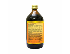 Baidyanath Asli Ayurved Abhyarishta Syrup - 450 Ml|Useful In Piles & Constipation Relief Tonic, Pack Of 1