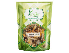 YUVIKA Phool Tesu - Plas ke Phool - Dhaak ka Phool - Butea Monosperma (400 Grams)