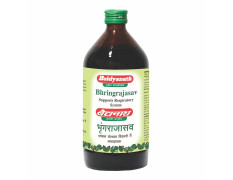 Baidyanath Bhringrajasava 450 ml Syrup |Made with Natural Ayurvedic Ingredients for Hair, Liver, Cough Health and Blood Purifer