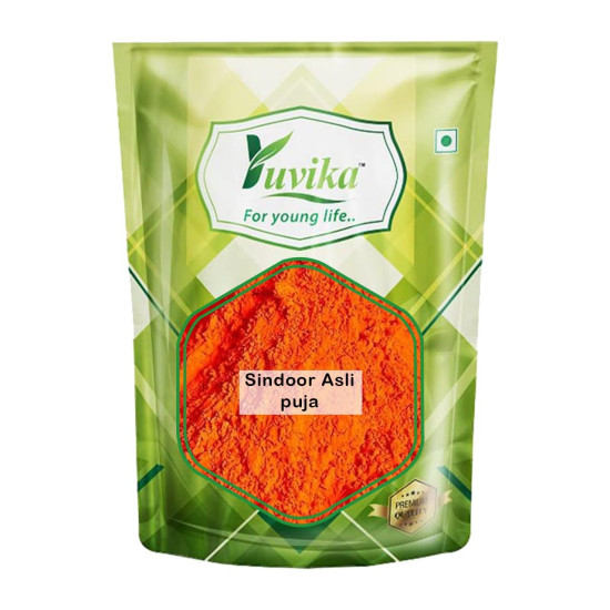YUVIKA Sindoor Asli - Hanuman Ji Sindoor - Waldies Red Lead (200 Grams)