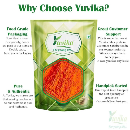 YUVIKA Sindoor Asli - Hanuman Ji Sindoor - Waldies Red Lead (200 Grams)
