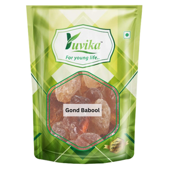 YUVIKA Gond Babool - Babul Gond - Gond Kikar - Acacia Gum (200 Grams)