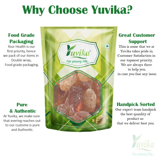 YUVIKA Gond Babool - Babul Gond - Gond Kikar - Acacia Gum (200 Grams)