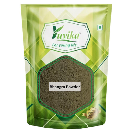 YUVIKA Bhangra Leaves Powder - Bringraj Powder - Eclipta Alba (100 Grams)