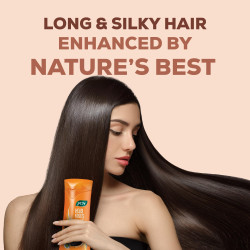 Joy Apricot & Peach Conditioning Shampoo for Growing Long & Silky Hair (340ml x 2)| Boosts Hair Growth, Makes Hair Soft & Silky | Free from Harsh Chemicals & Paraben