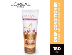 L'Oreal Paris Deep Conditioner, With Micro-Oils, Deeply Nourishes Dry Hair, No-Leave In Time, Rapid Reviver 6 Oil Nourish, 180ml
