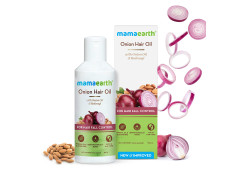 Mamaearth Onion Hair Oil for Hair Growth & Hair Fall Control with Redensyl 150ml