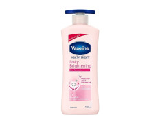 Vaseline Healthy Bright Body Lotion 400ml, Daily Brightening Body Moisturizer with Sunscreen for Dry Skin, Lotion for Non-Greasy Glowing Skin
