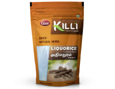 KILLI Liquorice | Adhimadhuram | Mulethi | Irattimadhuram | Yashtimadhu Root Crushed, 100g (Pack of 2)