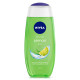 NIVEA Lemon and oil 125 ml Body Wash| Shower Gel with Scent of Lemon and Care Oil | Pure Glycerin for Instant Soft & Summer Fresh Skin|Microplastic Free |Clean, Healthy & Moisturized Skin