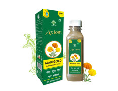 Axiom_Ayurveda Marigold Juice | Helpful In Wound Repair | Reduce Blemishes and Skin Problems | No Added Sugar - 250ml