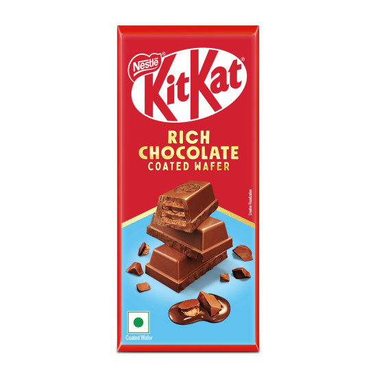 Nestle KitKat Rich Chocolate Coated Wafer, Valentine’s Day Card Pack Edition, 150g