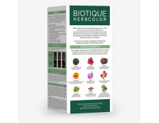 Biotique Herbcolor Conditioning Hair Colour l Ammonia Free Hair Color l 9 Organic Herbal Extracts l Natural and Healthy Shine l 50g + 110ml| Darkest Brown 3N (Pack of 1)