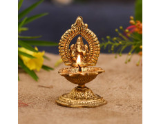 Collectible India Ganesha Diya Oil Lamp - Diwali Diya for Puja Diwali Gift Home Temple Articles Decoration Gifts - Diwali Decoration Items for Home Decor -Return Gift