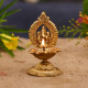 Collectible India Ganesha Diya Oil Lamp - Diwali Diya for Puja Diwali Gift Home Temple Articles Decoration Gifts - Diwali Decoration Items for Home Decor -Return Gift