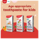 Colgate Kids Toothpaste with 0% Artificial Preservatives, Colours, Sweeteners for Whitening (6-9 Years, Natural Strawberry Mint Flavour - 80g Tube)