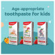 Colgate Enamel Protection Toothpaste for Kids (0-2 years), Natural Fruit Flavour, Fluoride Free,SLS Free - 70g Tube , 0% artificial preservatives, colors or sweetners