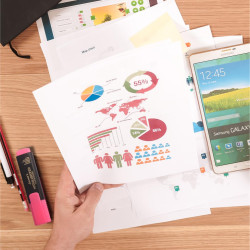 Luxor Highlighter Fluorescent | Assorted | Set of 5 | Versatile: School, Home & Office | Perfect for Professional & Student Work