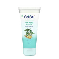 Sri Sri TATTVA shuddhta ka naam Sri Sri Tattva Anti Acne Face Wash (60Ml, Pack Of 4) - Controls Oil, Prevents Acne, Purifies Skin