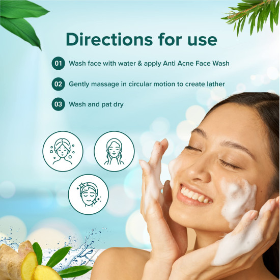 Sri Sri TATTVA shuddhta ka naam Sri Sri Tattva Anti Acne Face Wash (60Ml, Pack Of 4) - Controls Oil, Prevents Acne, Purifies Skin Sri Sri TATTVA shuddhta ka naam Sri Sri Tattva Anti Acne Face Wash (60Ml, Pack Of 4) - Controls Oil, Prevents Acne, Purifies Skin