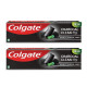 Colgate Charcoal Clean Oral Care Toothpaste, Bamboo Charcoal and Mint (Black Gel)  120g (Pack of 2)