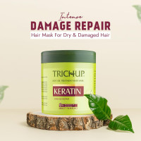 Trichup Keratin Hair Mask - 500 ml | For Dry & Damaged Hair | Helps to Reduce Split Ends | Improves Hair Appearance