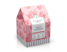 Dot & Key Glow Reviving Vitamin C Pink Clay Mask | Face Mask for Glowing Skin | Fades Pigmentation | Hydrates & Plumps Skin | For All Skin Types | For Women & Men | 85g