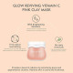 Dot & Key Glow Reviving Vitamin C Pink Clay Mask | Face Mask for Glowing Skin | Fades Pigmentation | Hydrates & Plumps Skin | For All Skin Types | For Women & Men | 85g